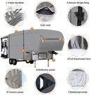 EASY SETUP 5th Wheel RV Cover GRAY-5