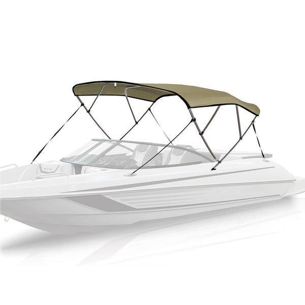 4 Bow Bimini Top BEIGE - High Quality Bimini Tops