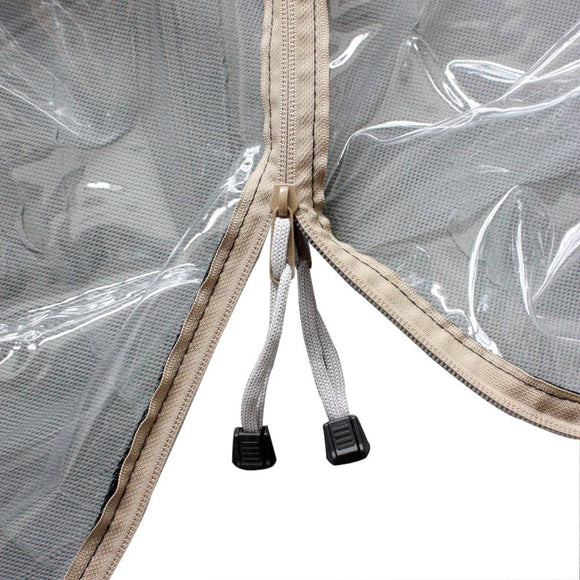 Deluxe 4-Person Golf Cart Cover BEIGE